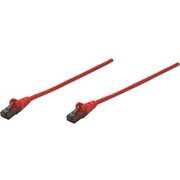 INTELLINET NETWORK SOLUTIONS Intellinet Patch Cable Cat6 Red 0.5Ft Snagless Boot 347396